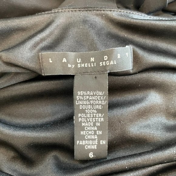 Laundry by Shelli Segal designer open back cocktail dress - Picture 4 of 4